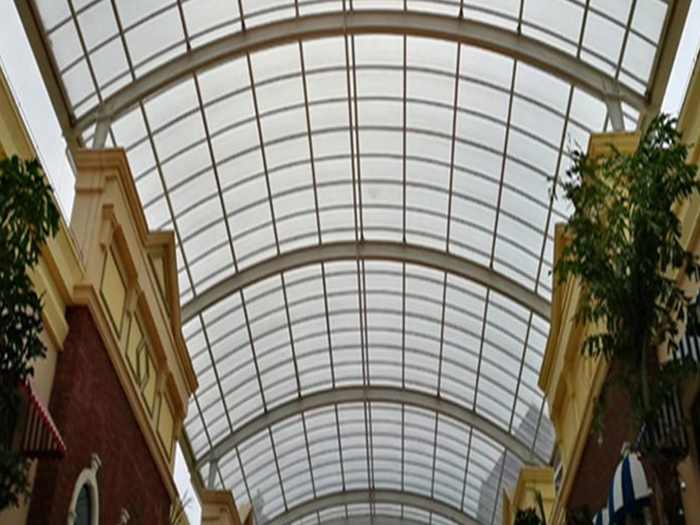 耒阳屋面网架顶棚吊装方案